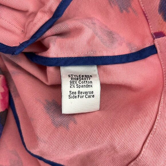 CAbi Style 804 Button Front Pink Purple Watercolor Rose Garden Floral Jacket 6 - Picture 6 of 8